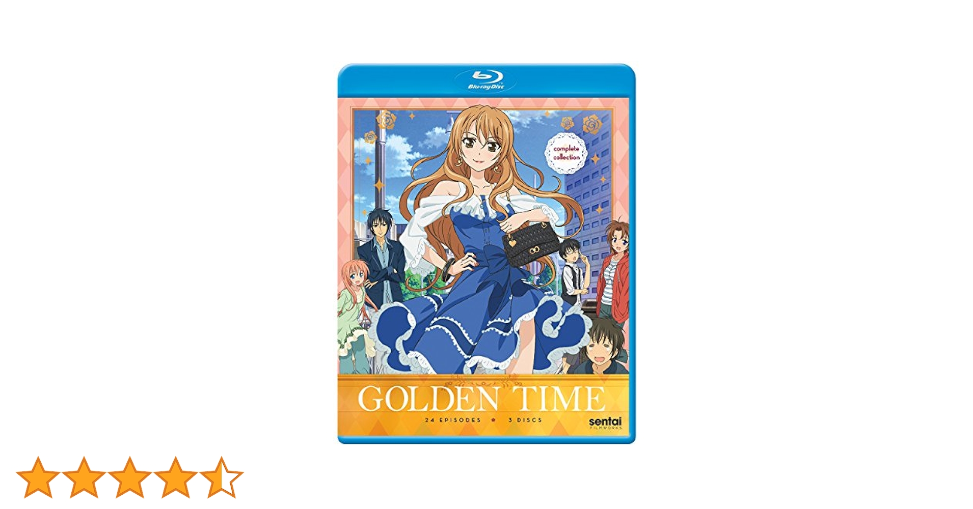 ゴールデンタイム Blu-ray　初回限定生産版　全巻セット Amazon.co.jp | ゴールデンタイム (初回限定生産版) 全8巻セット